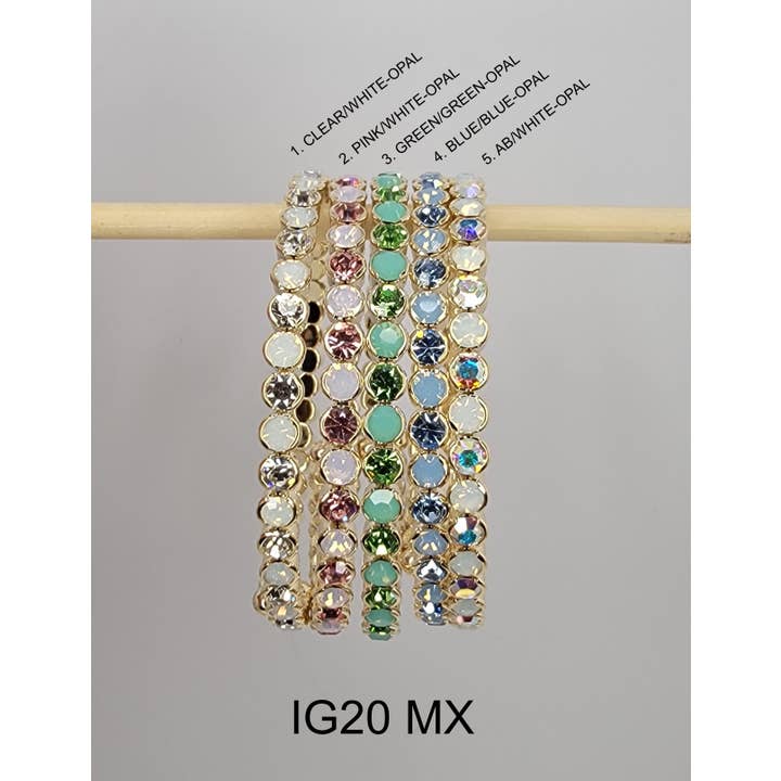 BRACELET BICOLORE. pour la vente par BETTYOH INC