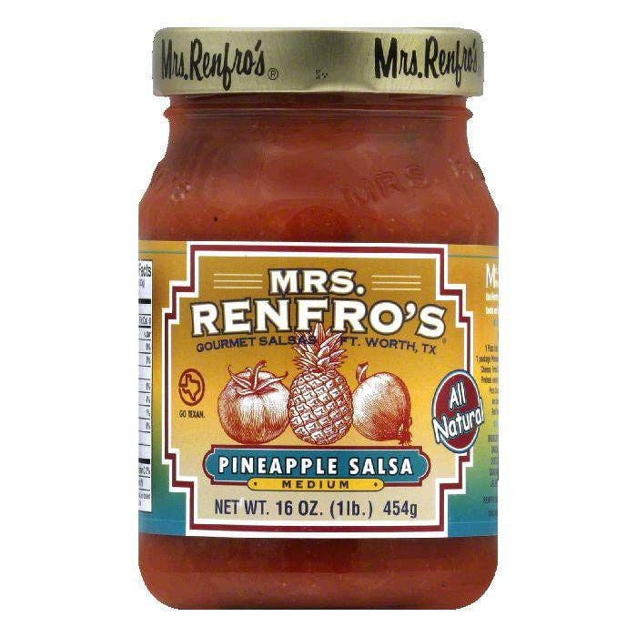 KeHE Distributors, LLC - Wholesale Nuts - Mrs. Renfro's Pineapple Salsa, 16 OZ0