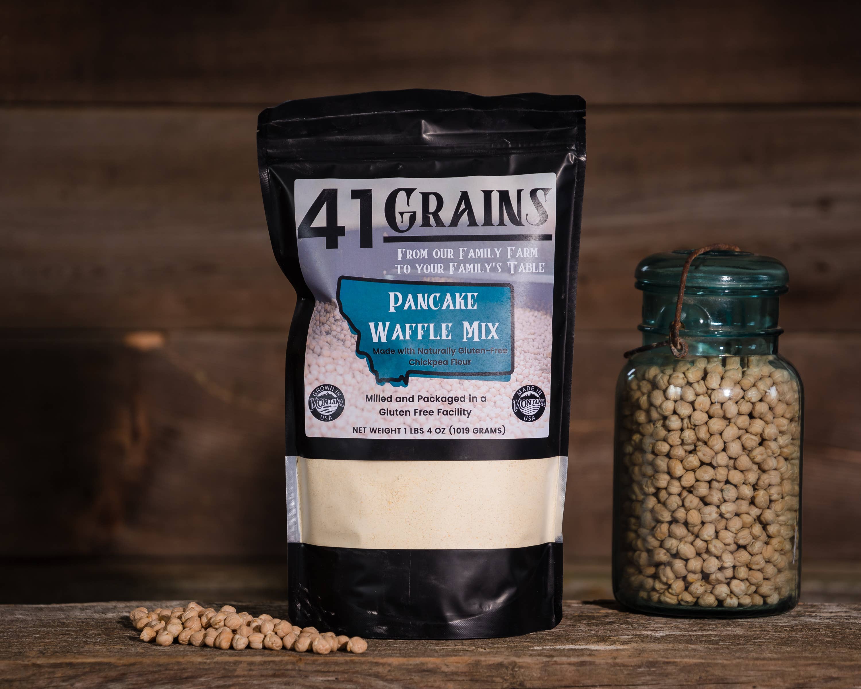41 Grains - Wholesale Pancake Mix - Pancake & Waffle Mix – Hearty, Wholesome, Montana-Grown3