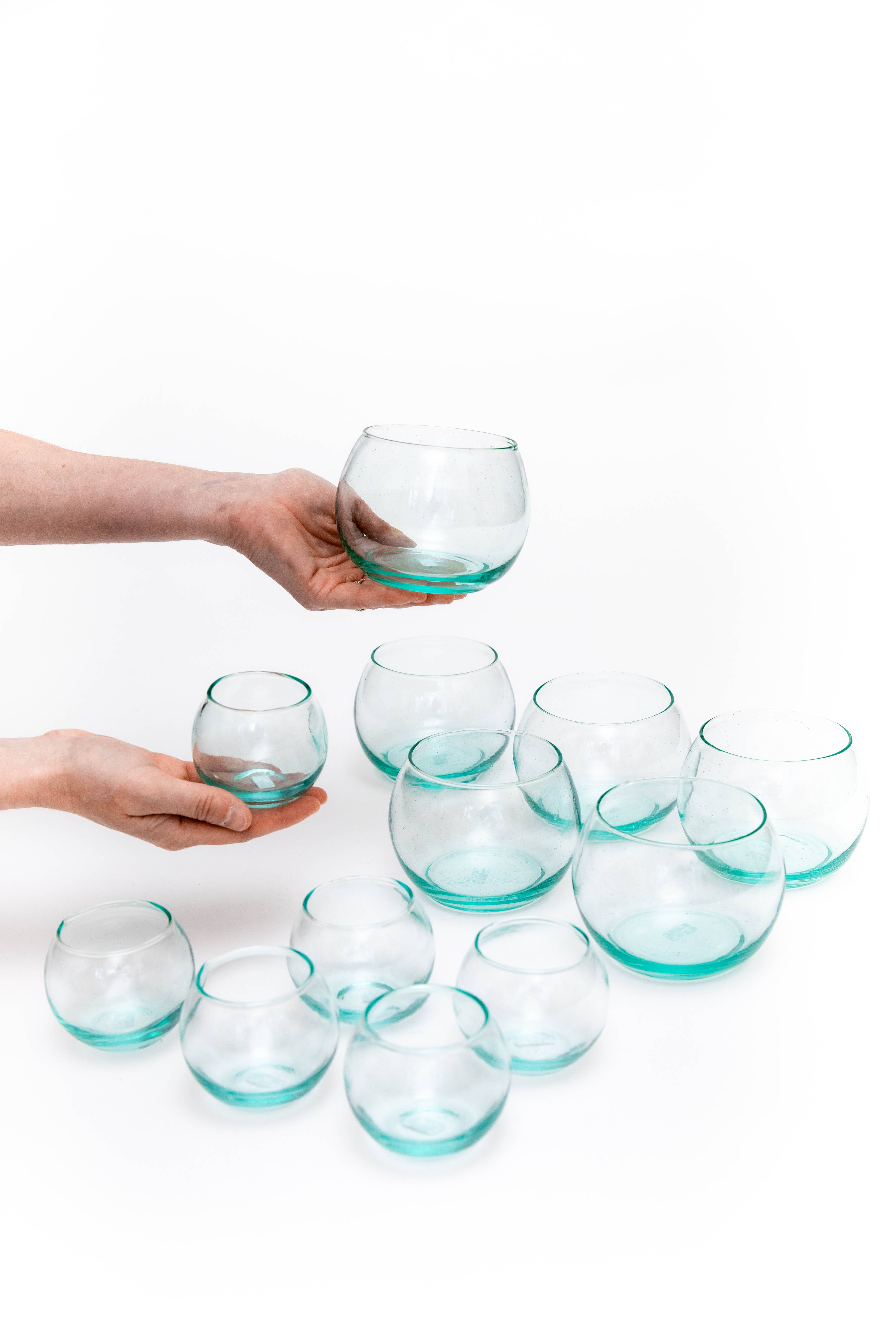 Voyage - Wholesale Candle Holder - Mini Round Votive Candle/ Glass - S (24)12