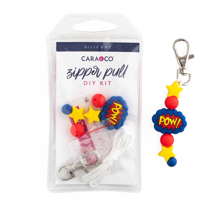 Cara & Co Silicone Craft Supply - Vendita all'ingrosso Kit per lavoretti fai da te - Tiretti con cerniera Seeing Stars