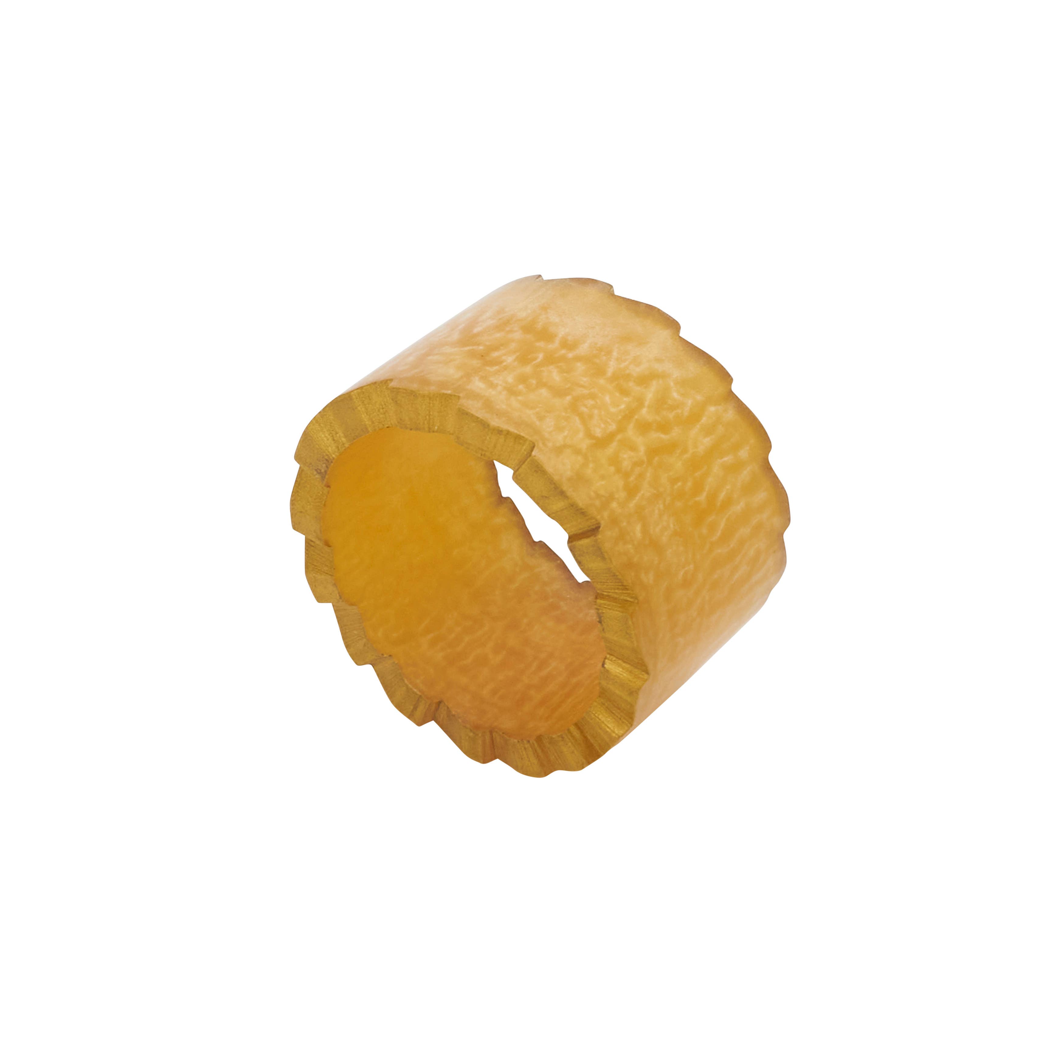 Saro Lifestyle - Vente Rond de serviette - Anneau de serviette Artistry en résine10