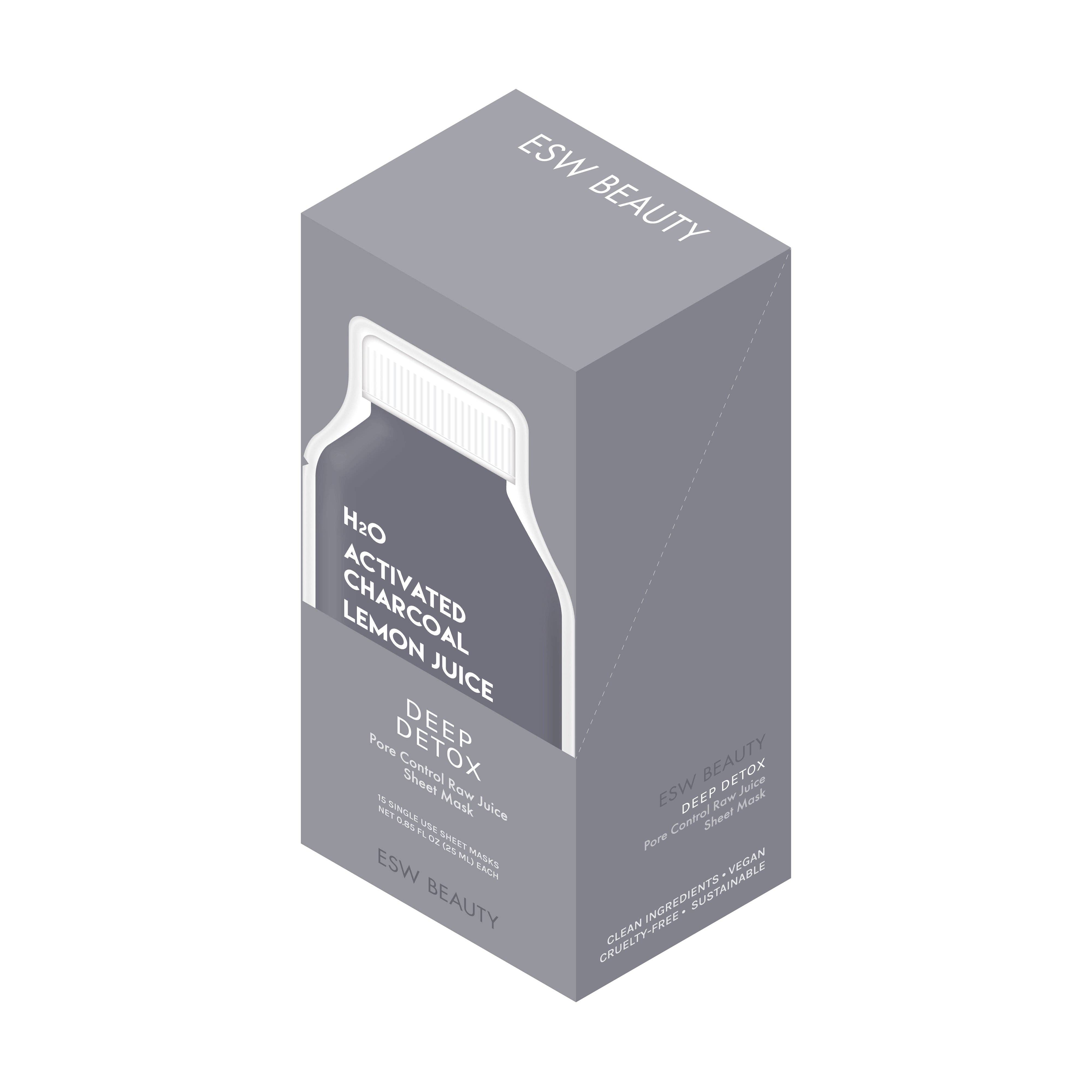 ESW Beauty – wholesale Skincare face mask – Deep Detox Pore Control Filled PDQ Display6