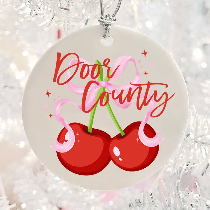 Door County julprydnad State of Wisconsin Gåvor för wholesale av So Sweet Party Shop, LLC