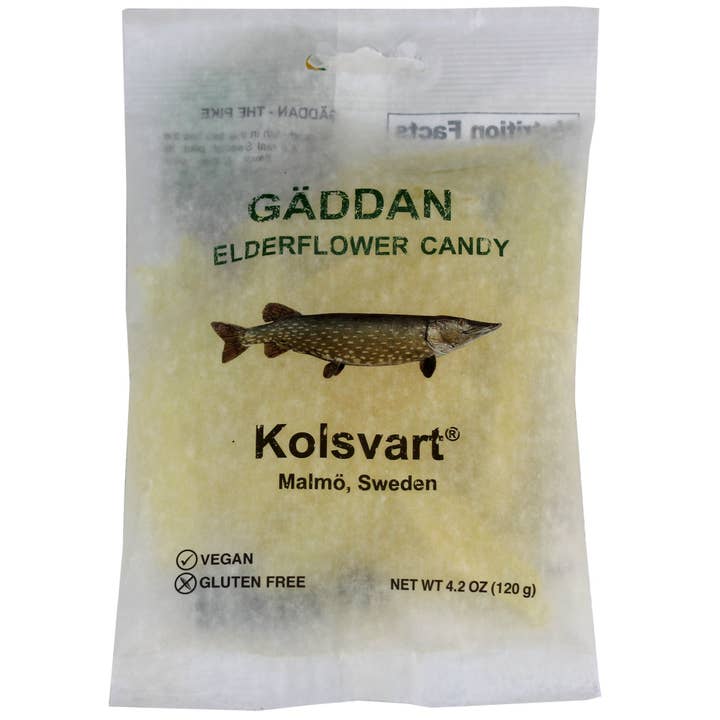 M5 Corporation - Wholesale Gummy - Elderflower Flavored Pike Fish - 4.2oz (120gm)