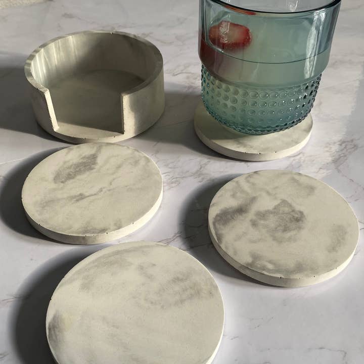Fancy Concrete - Wholesale Coasters - Coasters set