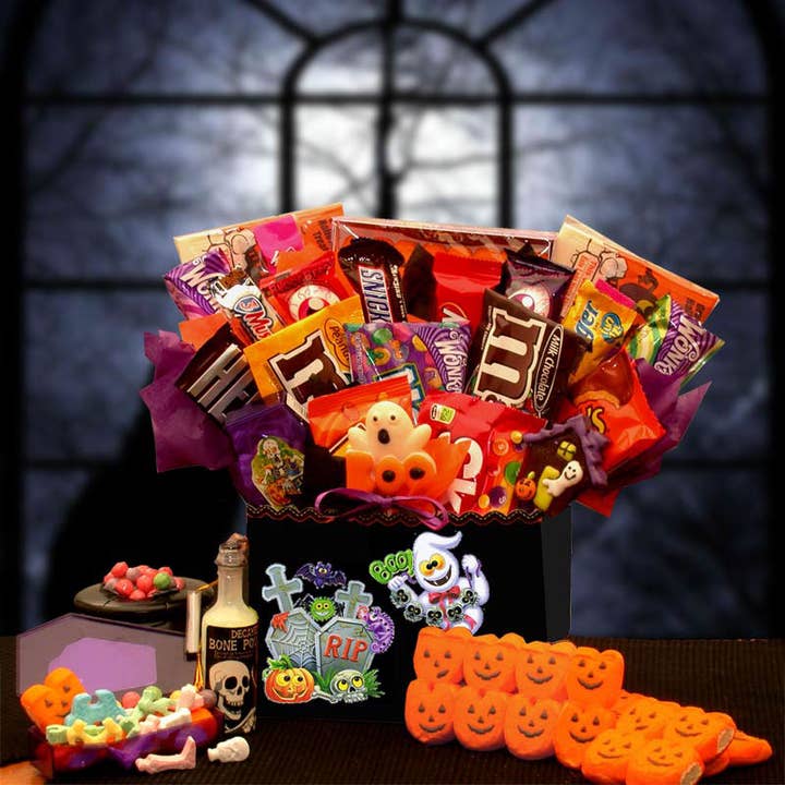 Gift Basket Drop Shipping - Wholesale Gift Box - Spooktacular Sweets Halloween Gift Box