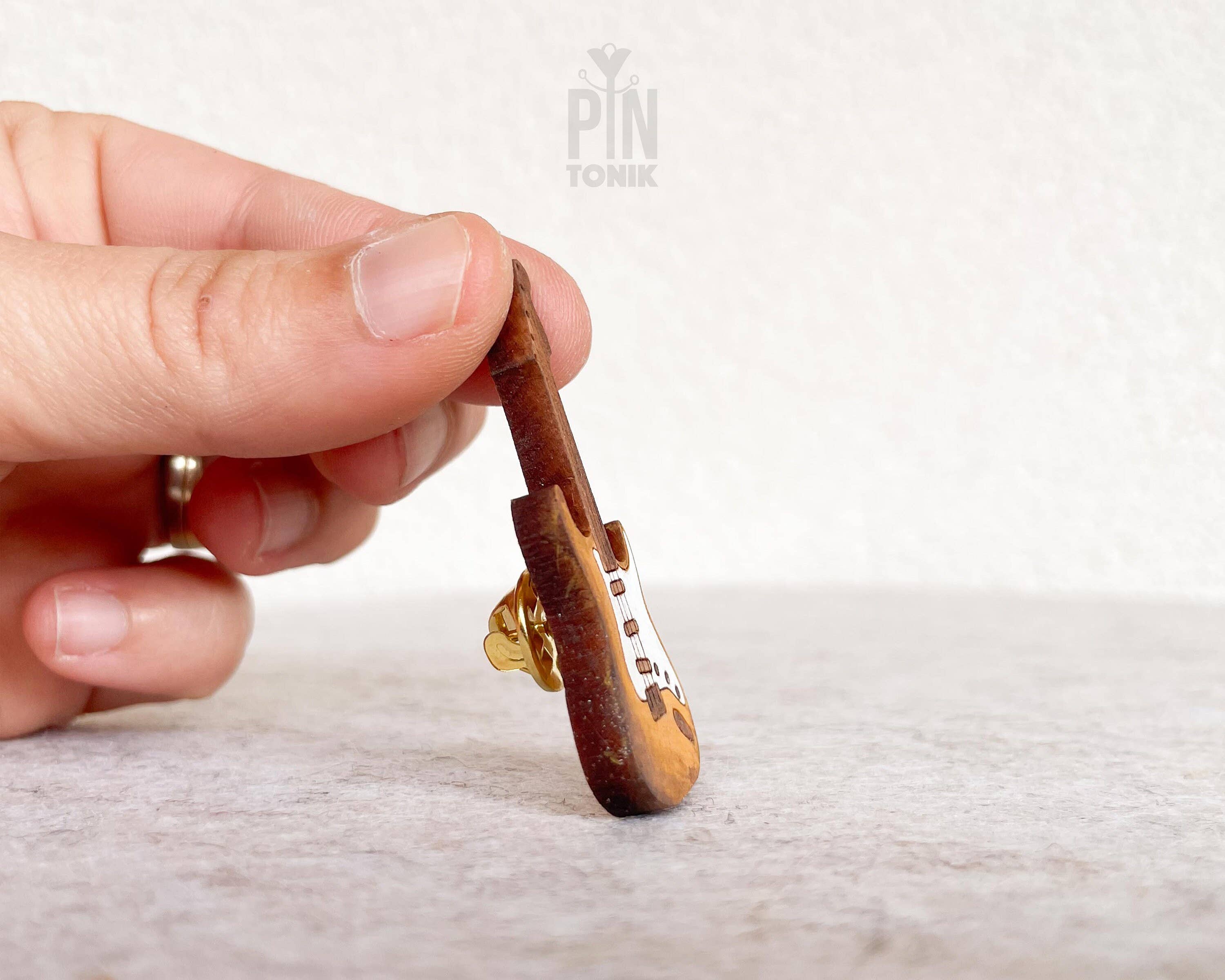 PinTonik - Wholesale Lapel Pin/Button - Electric Guitar Lapel Pin - Punk Music Teacher Gifts4