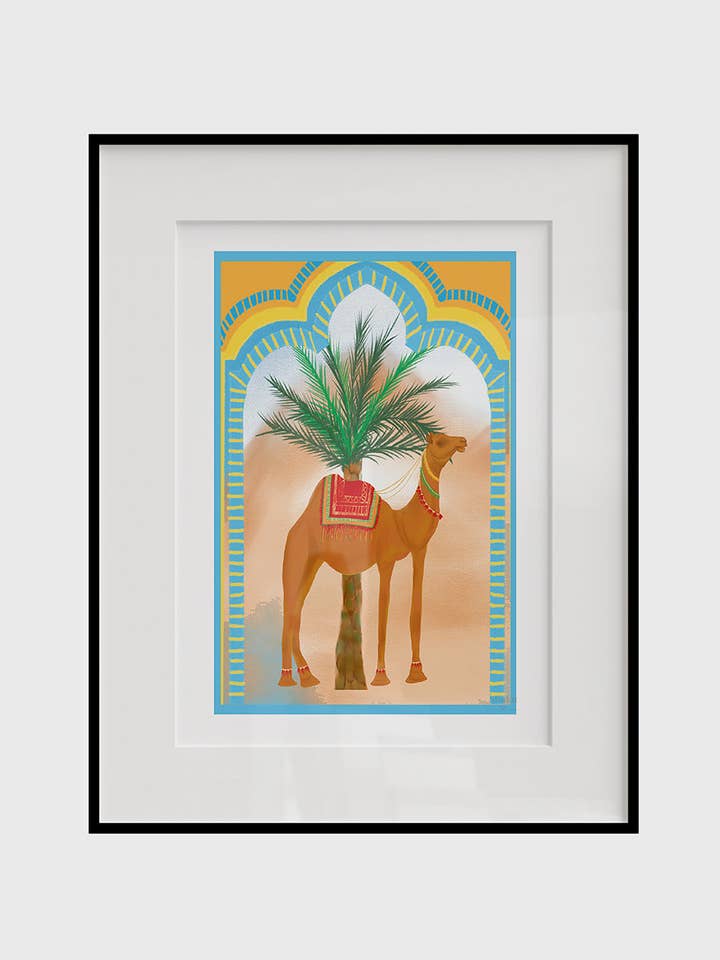 Stampa d'Arte Fine Camel per la vendita all'ingrosso da parte di Shaku