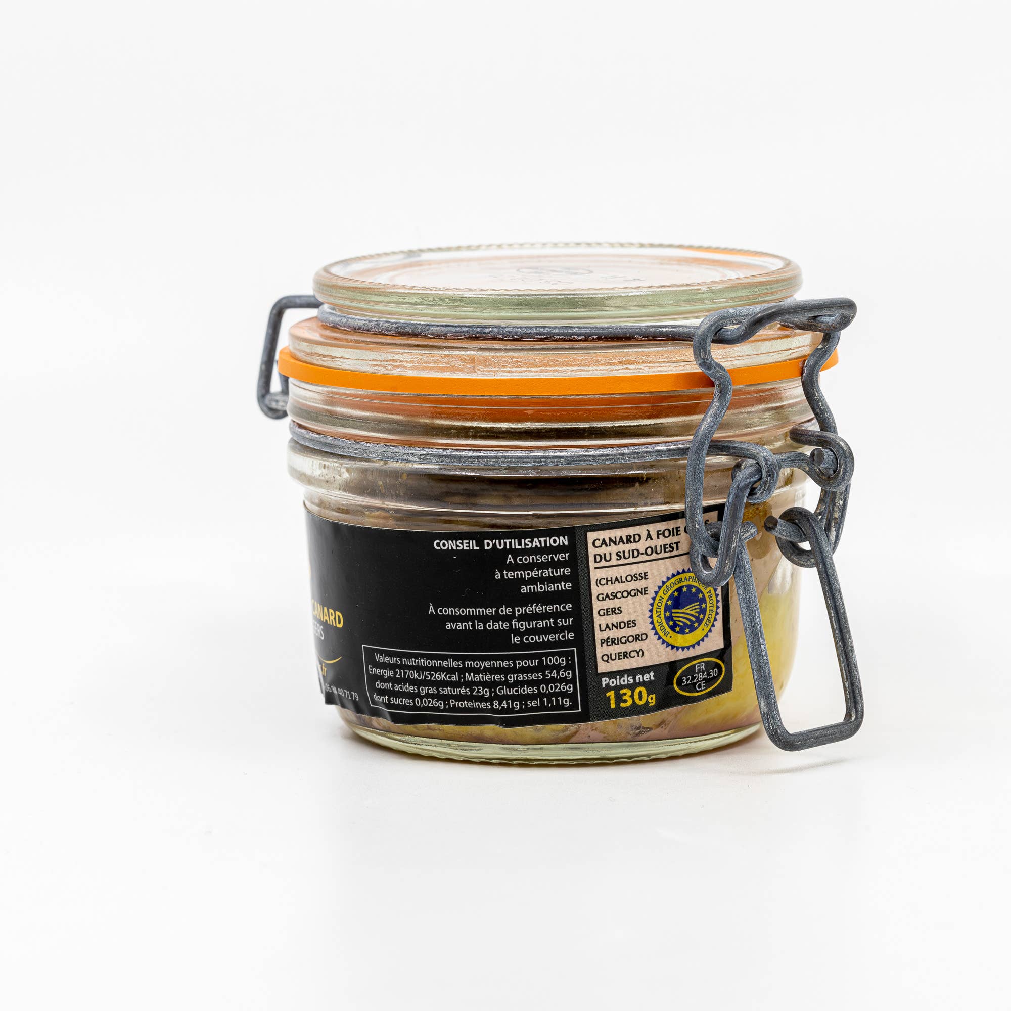 Esprit Foie Gras - Wholesale Preserves - Whole duck foie gras from Gers - 130 g2