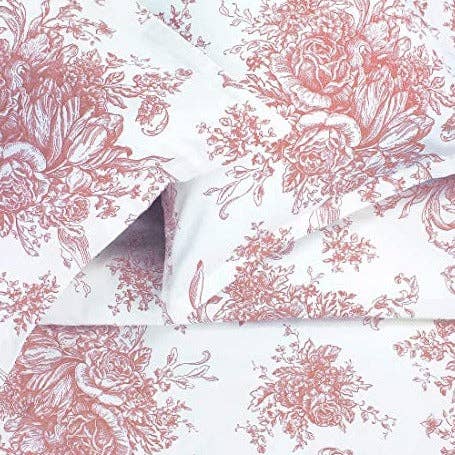Mélange Home - Wholesale Sheet Set - Toile Printed Cotton Sheet Set1