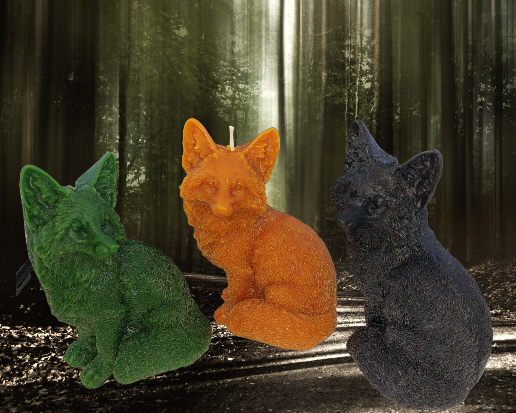 Twisted Candle Company - Wholesale Novelty Candle - Large Fox beeswax candle5