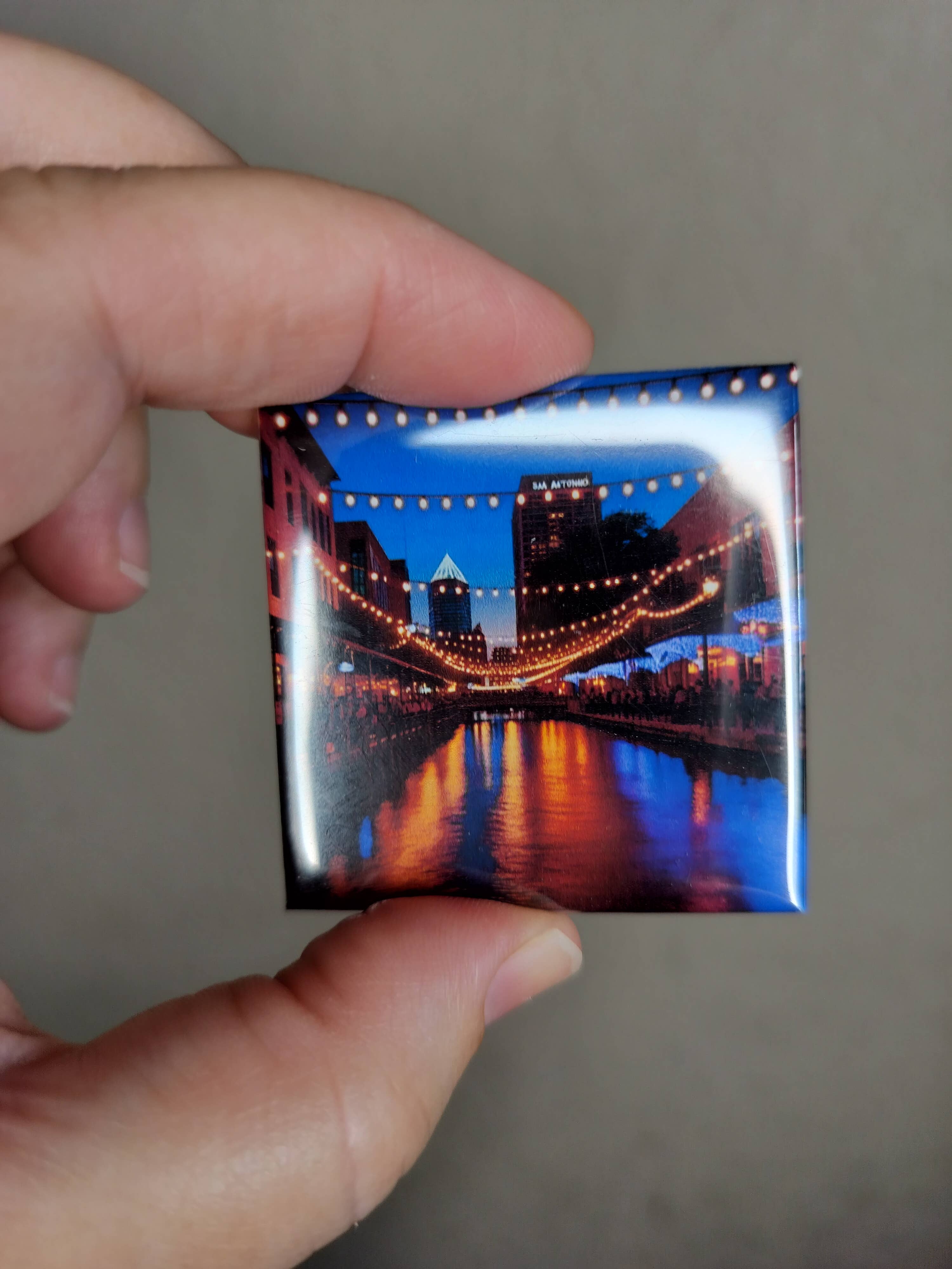 Solana Photo Magnets - Wholesale Magnet - Custom Photo Magnet 2x2 inch square, button style5
