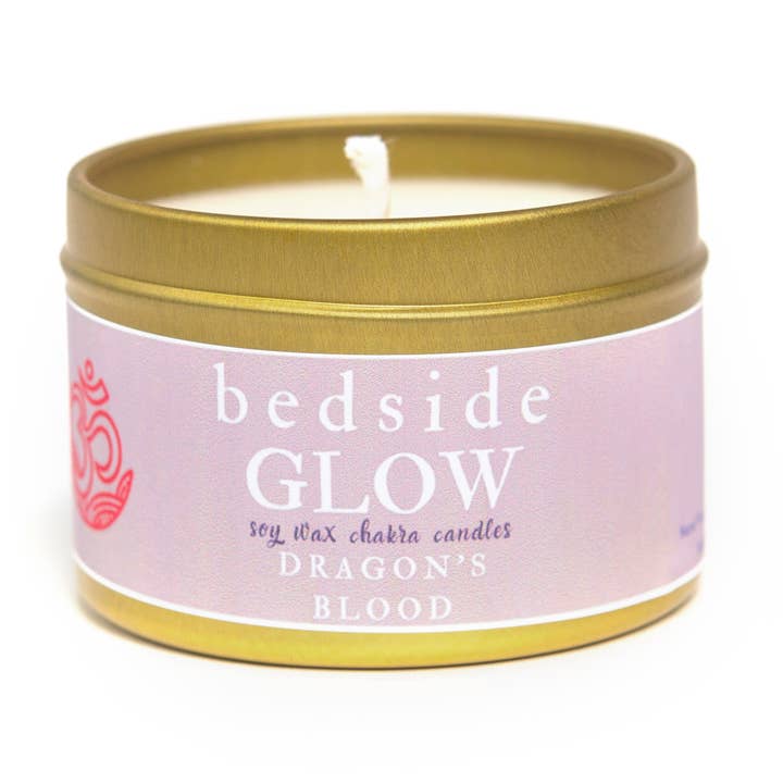 Dragon's Blood Travel Tin Candle - 4oz voor wholesale door Bedside Glow