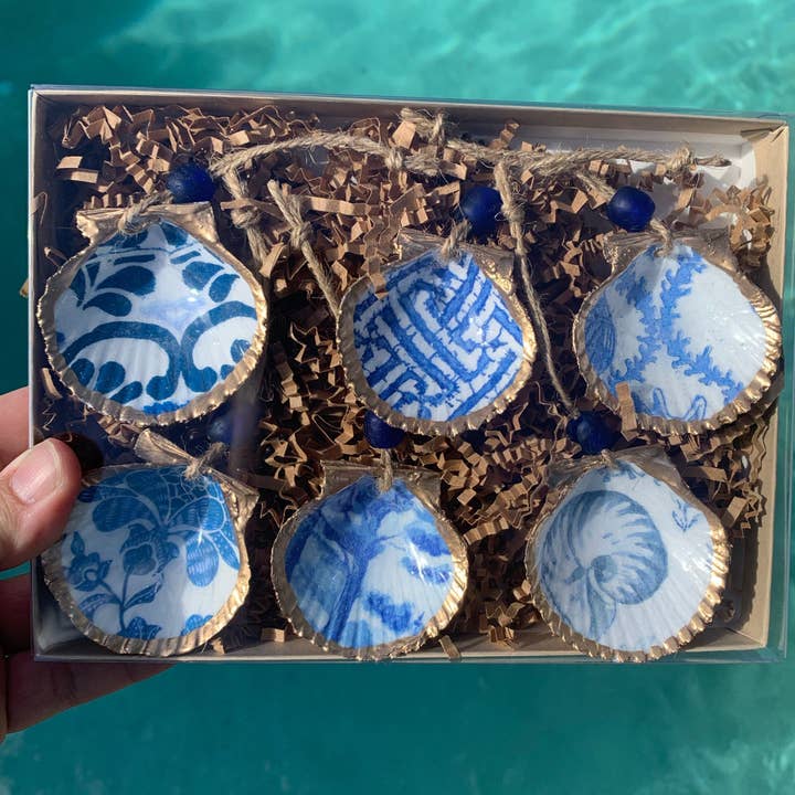 Blue & White Mini 6 Pack for wholesale by DogFish Design 13