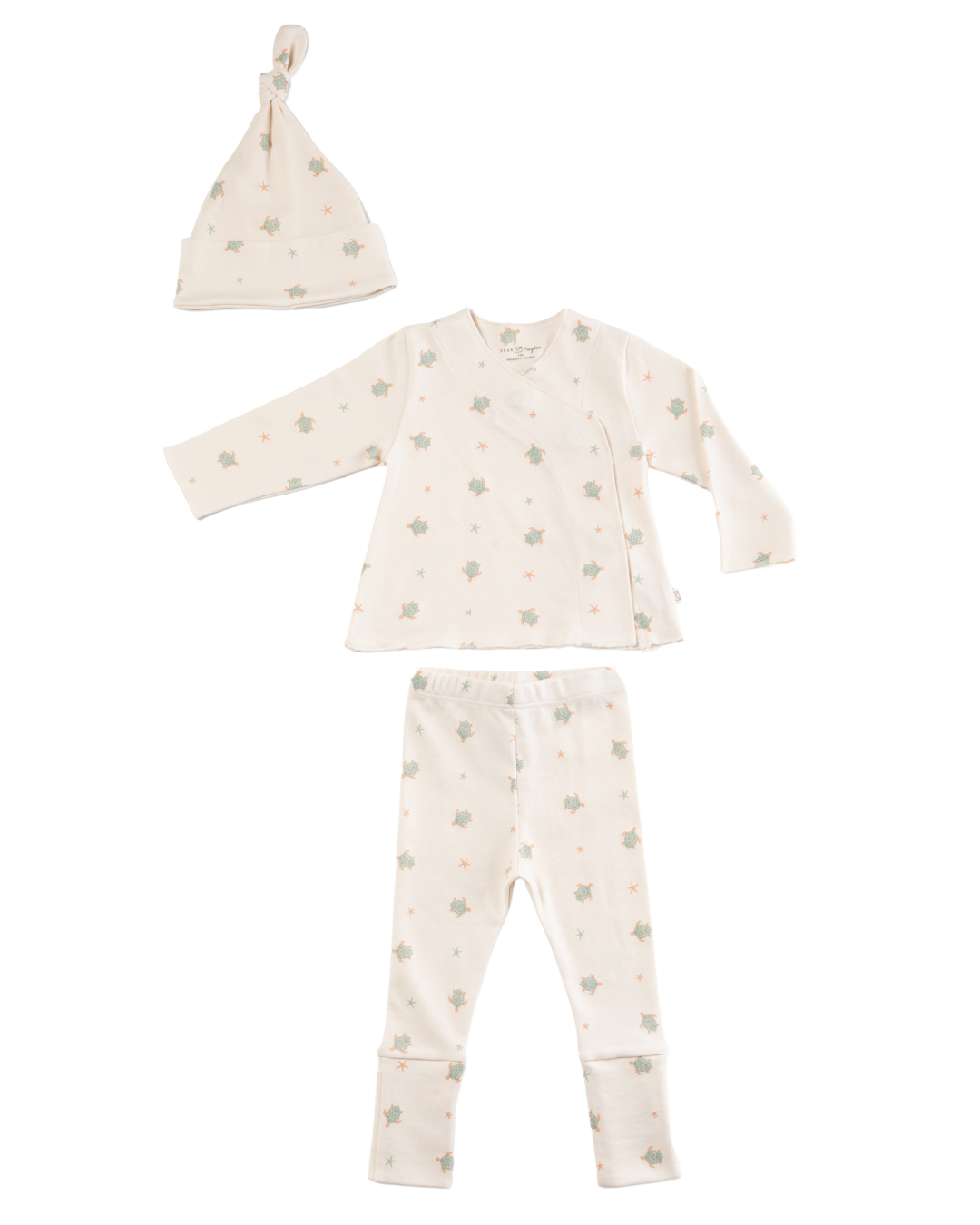 Dear Hayden - Wholesale Clothing Set - Baby - Riley Magnetic Baby Set in Turtles0