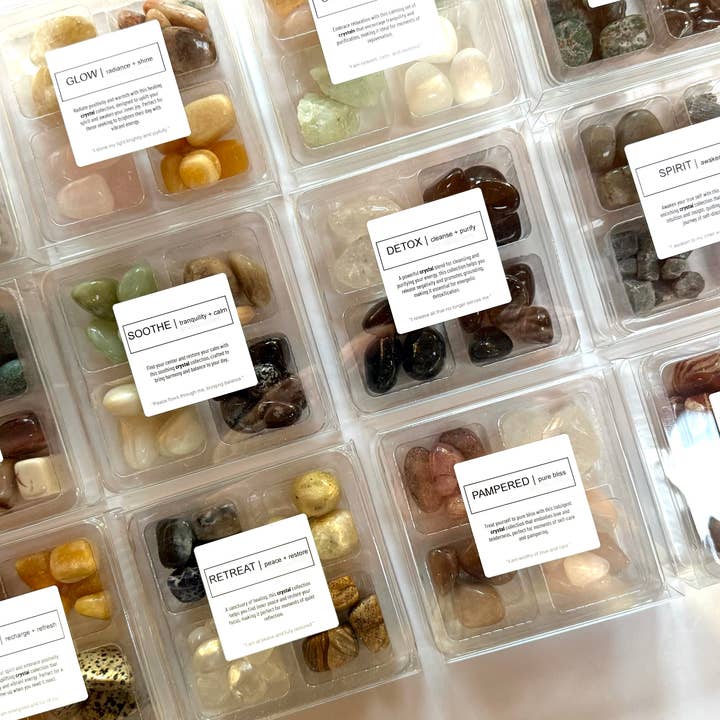 COLLEZIONE SPA - Rox Box - set di pietre preziose e cristalli per la vendita all'ingrosso da parte di Crystal Grids