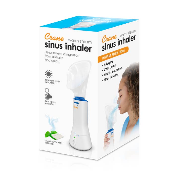 Crane Baby - Wholesale Steamer - Corded Steam Inhaler with Vapor Pad Tray & Auto Shut-Off6