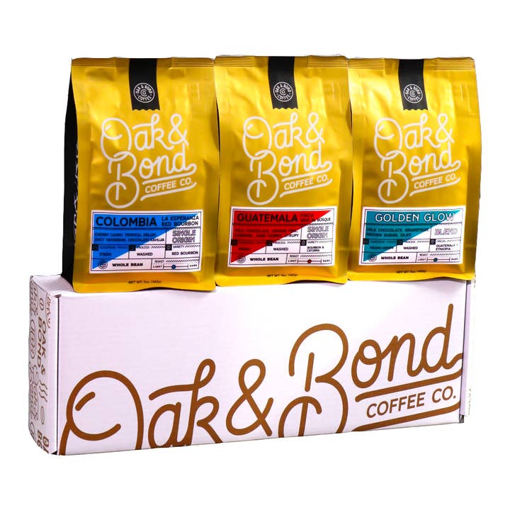 93+ Point Rated Coffee Box for wholesale by Oak and Bond Coffee Co.