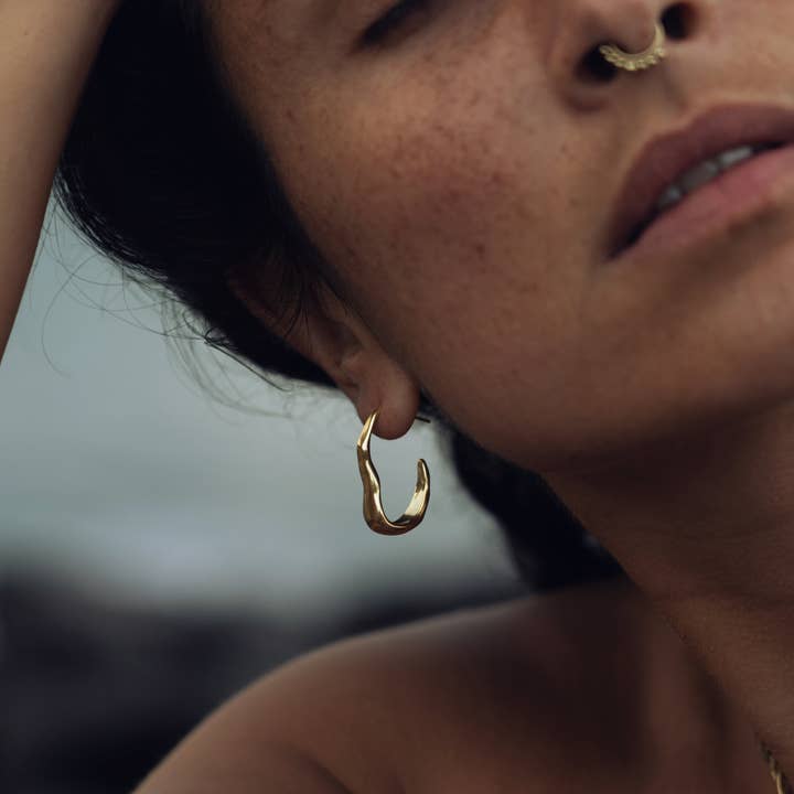 Faya & Co. - Wholesale Hoop earrings - Marianne Earring3