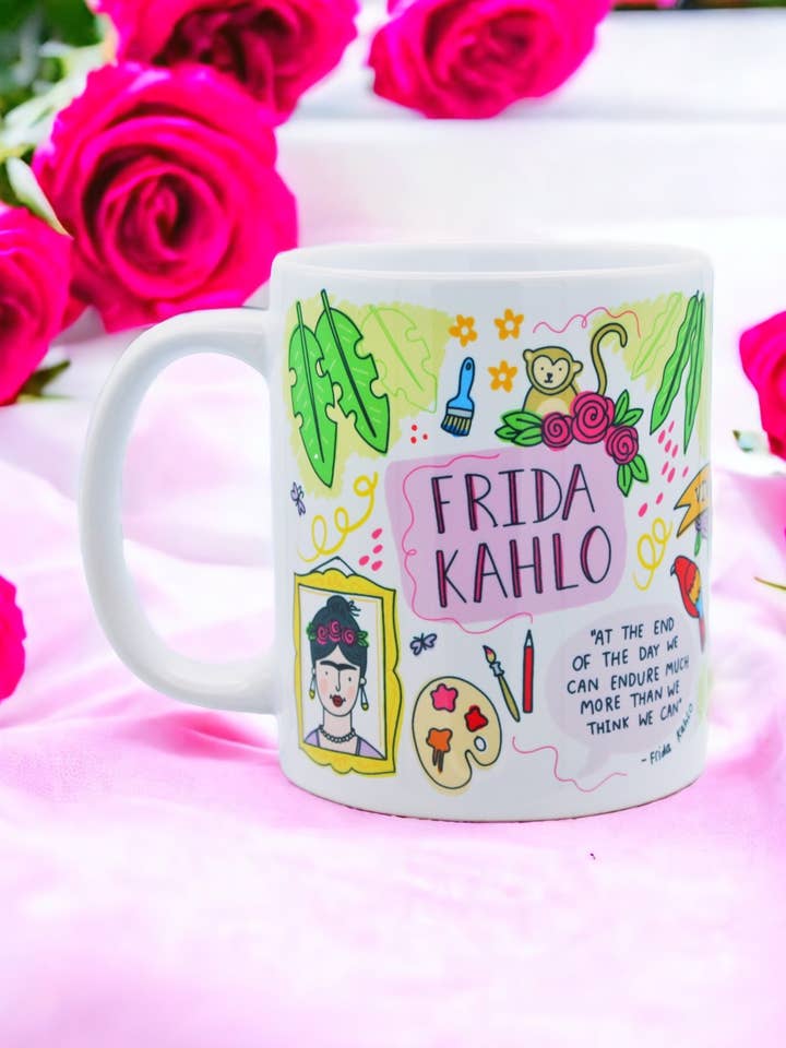 Frida Kahlo Tasse – Geschenk für Frida Kahlo Fans & Selbstfürsorge für den Großhandel von Feel Good Gift co.