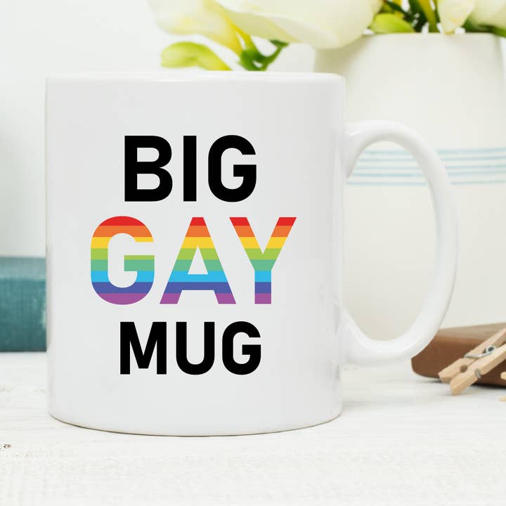 Big Gay Mug LGBT-Becher für den Großhandel von Lovetree Design