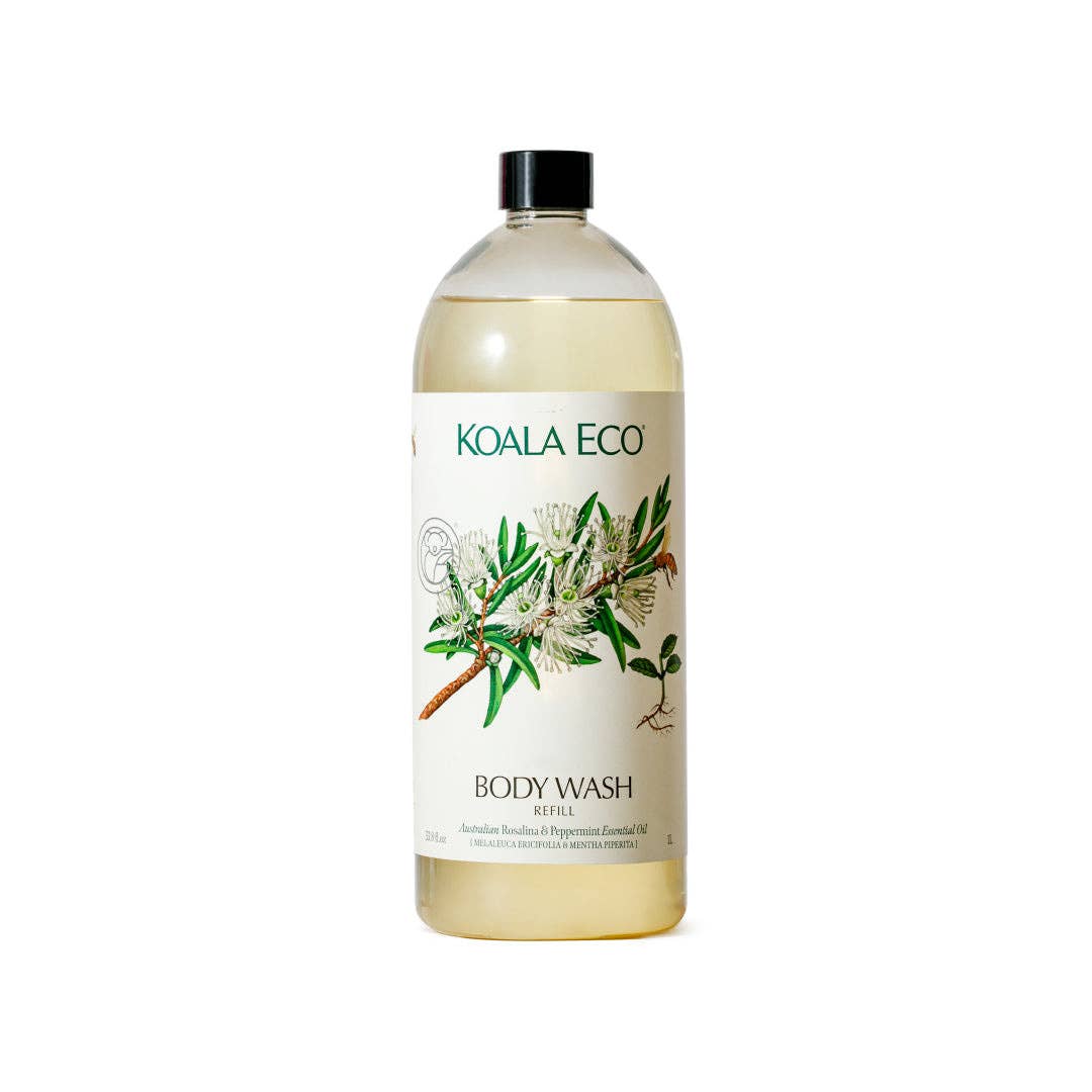 Koala Eco - Wholesale Body Wash/Shower Gel - Rosalina & Peppermint Body Wash - Refill
