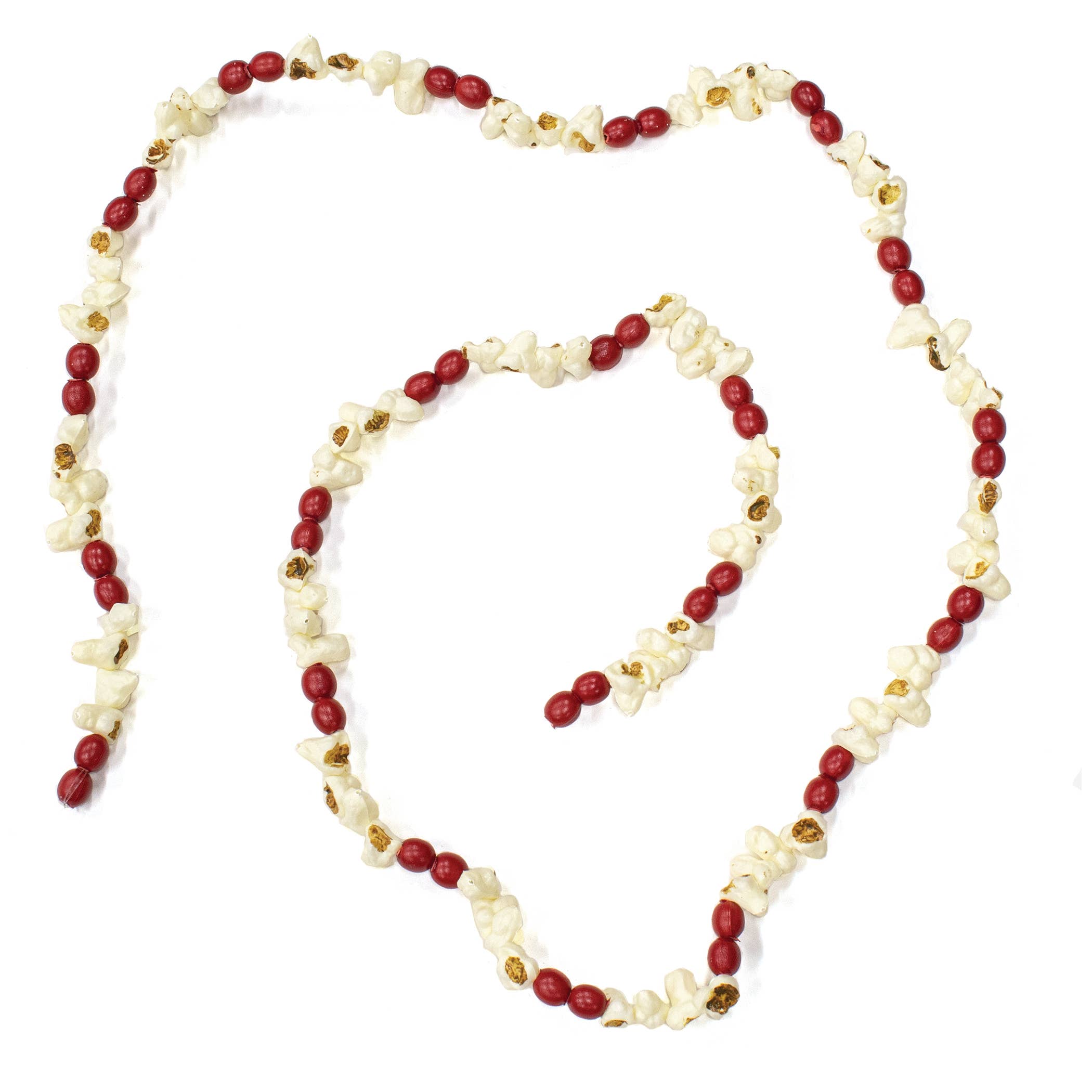 Saybrook Lane – wholesale Bunting/Krans – Popcorn- och tranbärsgirlang - 1,8 m.1