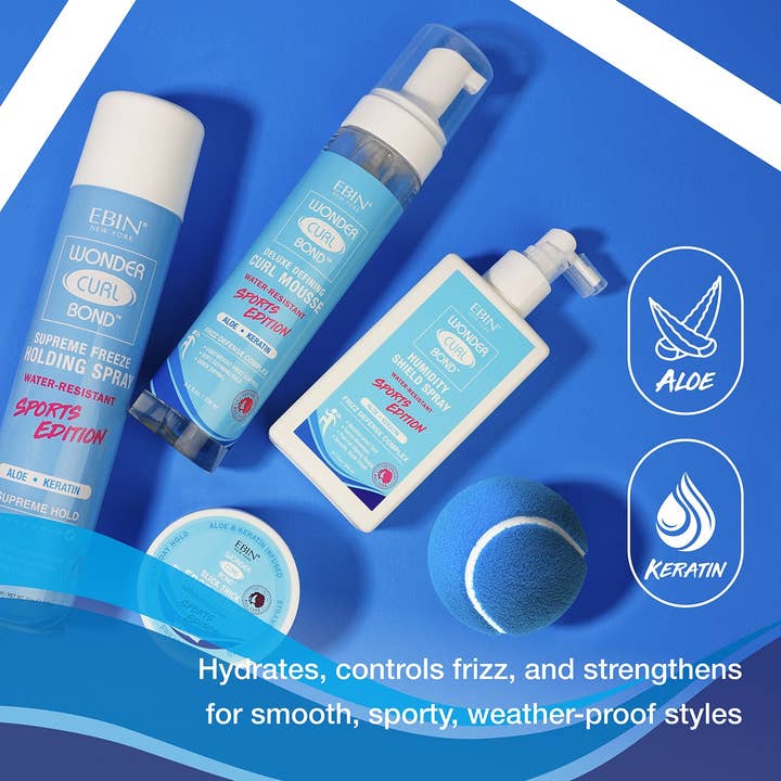 EBIN NEW YORK - Wholesale Hair Spray - Wonder Curl Bond - Humidity Shield Spray Sports Edition4