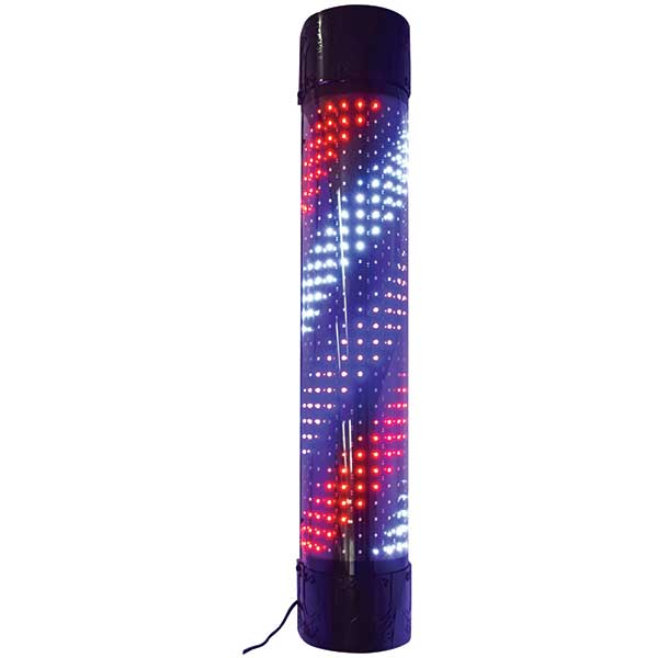 Majestic Wholesale - Wholesale Outdoor Sign - LED Barber Pole – Modern Rotating Light for Barbershops0