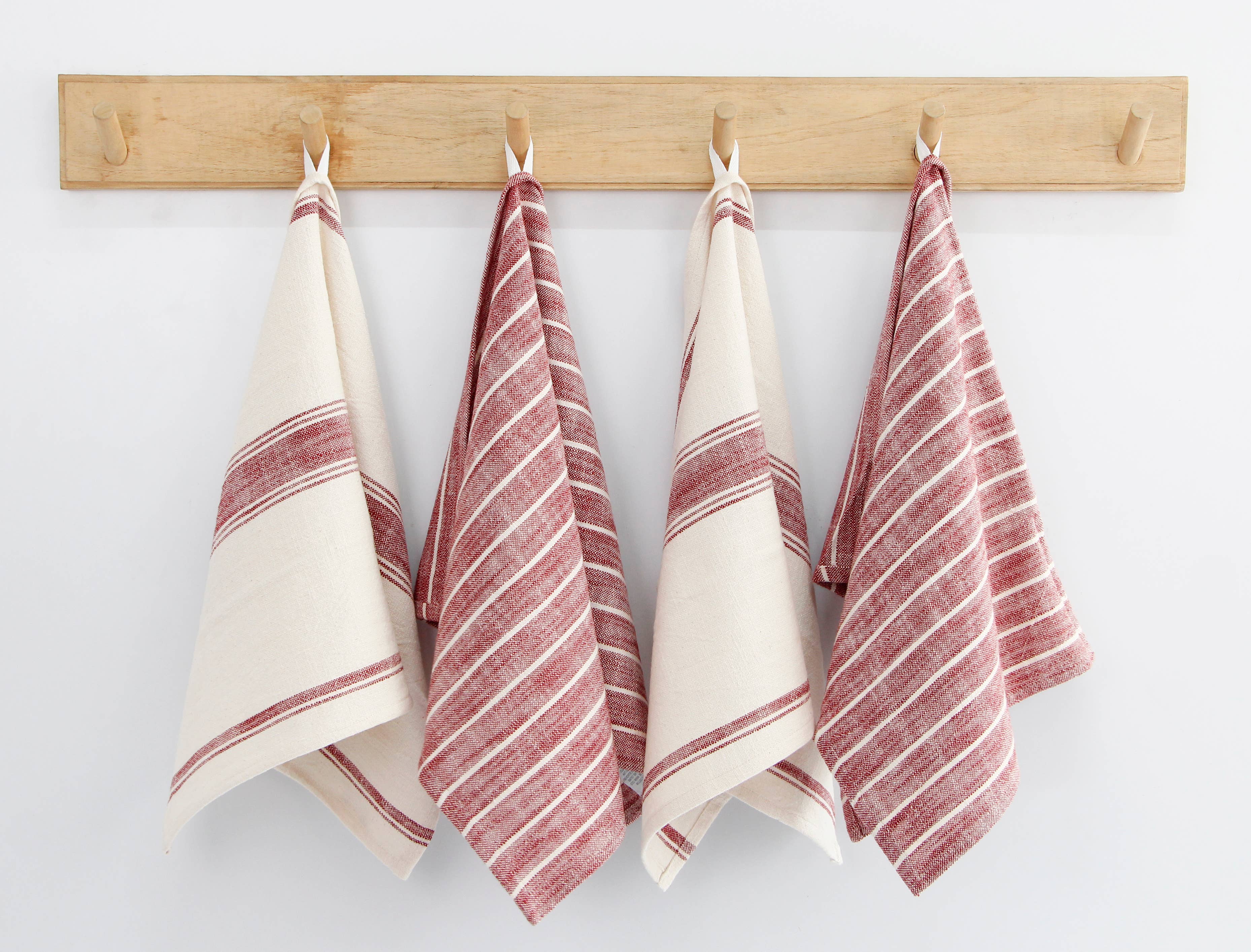 KAF Home - Wholesale Tea Towel - Firenze Set Of 2 Natural Slubbed Kitchen Towels, 18" x 28"7