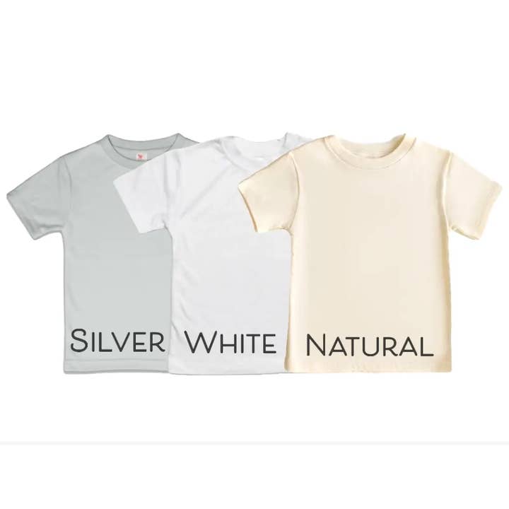 AvaryMaeInspirations - Wholesale Screen-printed t-shirt – Kids - Kids and Chickens Are Best Free Range Blue Kids Tee Shirt