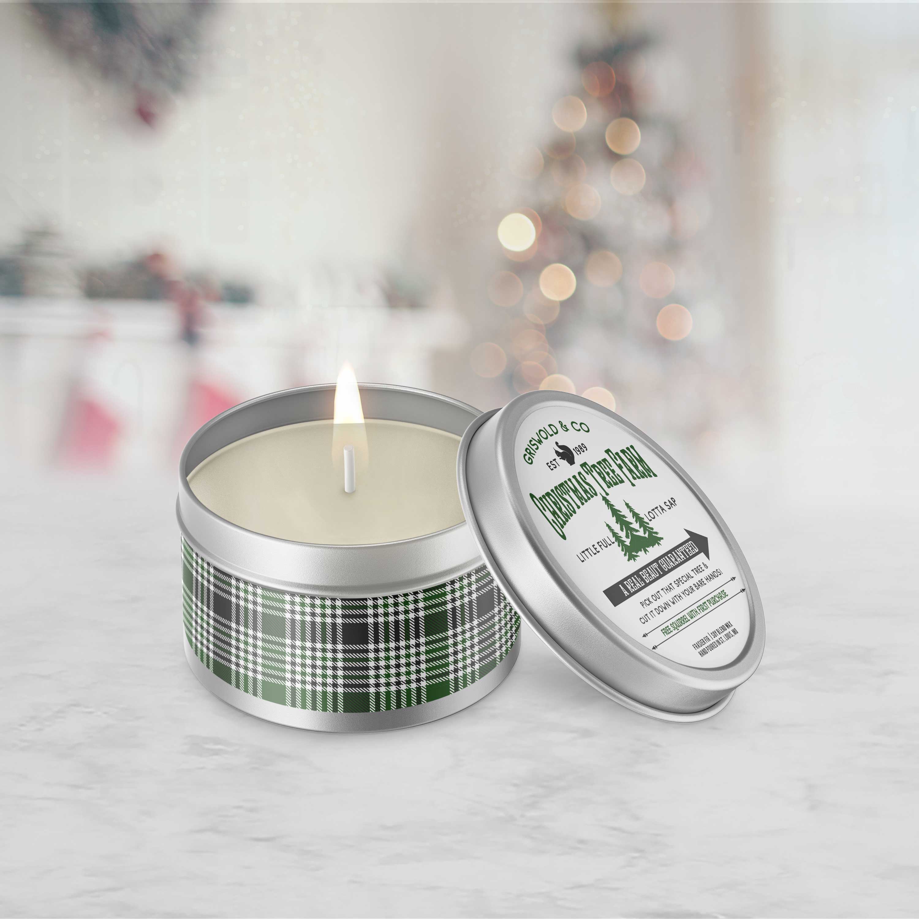 ZA Handmade Wholesale – wholesale Burkljus – Julsemester ljus - Rolig Griswold och Co jul1