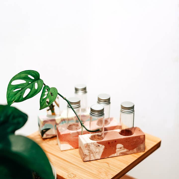 The Plant Committee - Wholesale Vase - 2 Vial Propagation Station Flower Bud Vase2