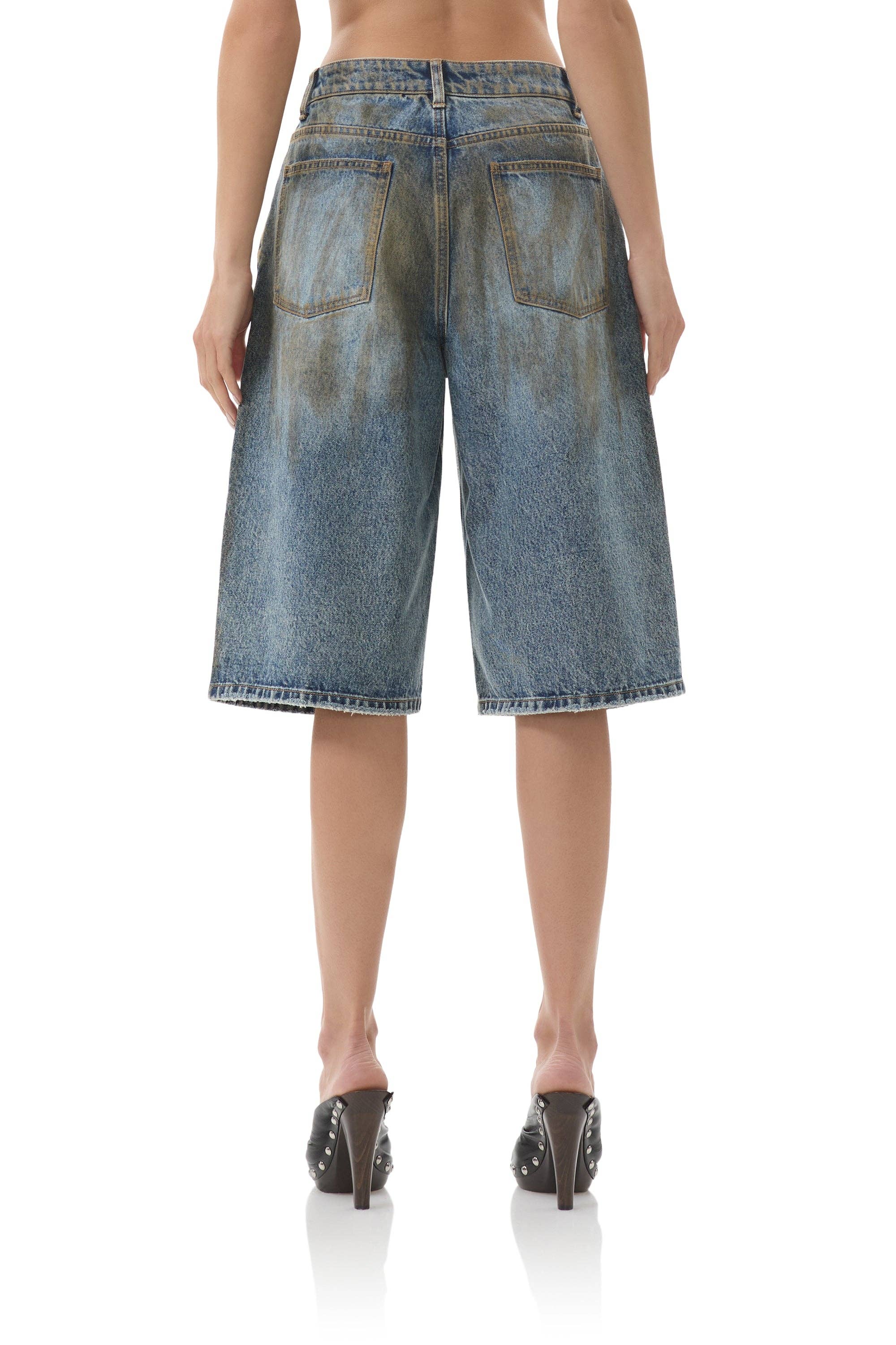 Derby Baggy Jorts - Dusty Tint Wash for wholesale on Faire3