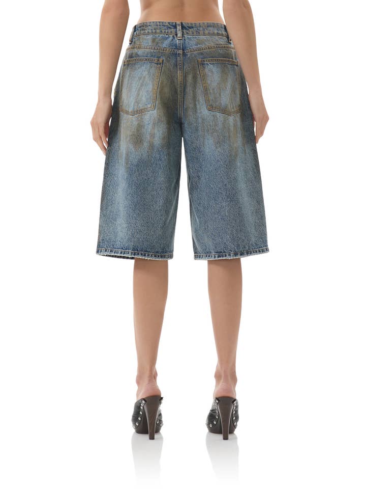 Derby Baggy Jorts - Dusty Tint Wash for wholesale on Faire3