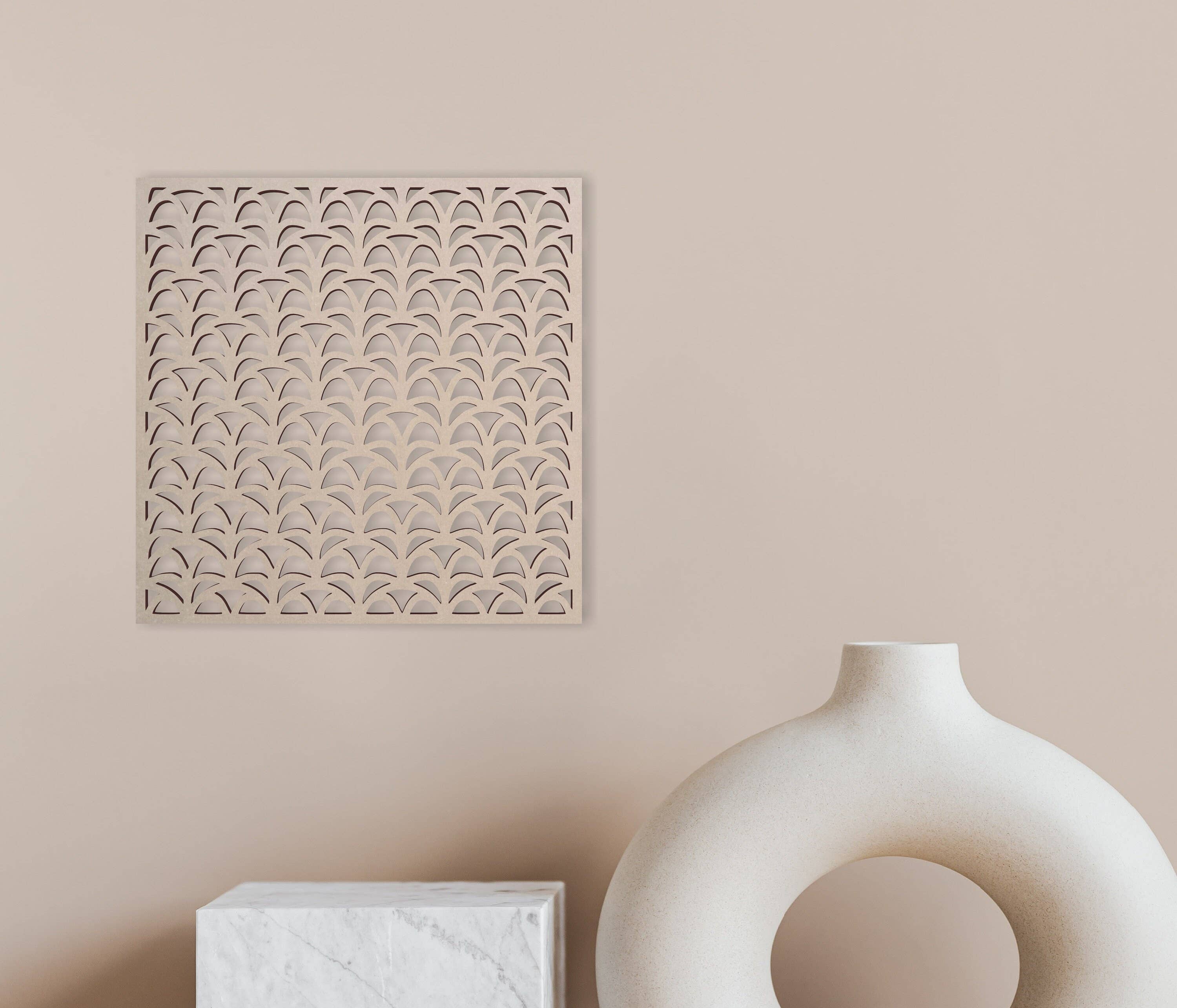 Jess and Jessica - Wholesale Cutouts - Abstract Lattice Panel - Wooden Cutout, Wall Art, Home7