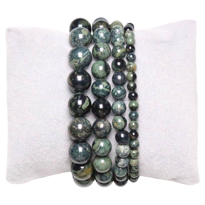Foliesbijoux - Wholesale Armband met kralen - Kambaba jaspis armband A van natuurlijke steen