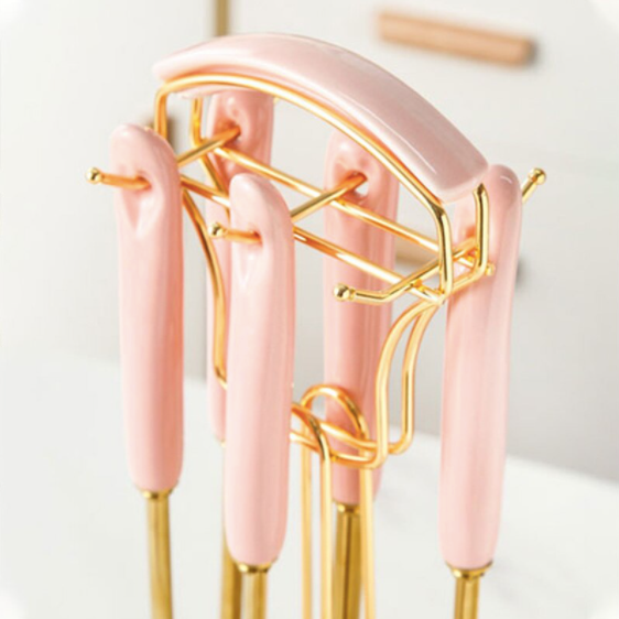 Homerely (We Cover All Import Duties) - Wholesale Kitchen Utensil Set - Nordic style Stainless Steel Cookware5