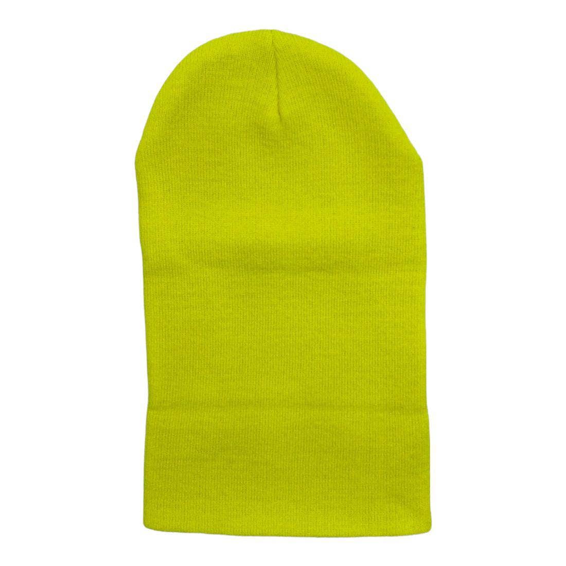 The Park Wholesale - Vente Bonnet – unisexe - Bonnets et bonnets de luge à revers en tricot doux, en vrac, multicolore, uni, blanc, vente en gros120