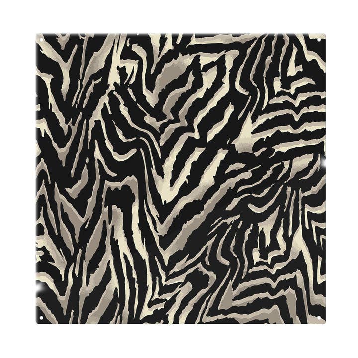 Salpicadero de Impresión de Cebra Dorada para venta al por mayor de Benjamin Tate Design