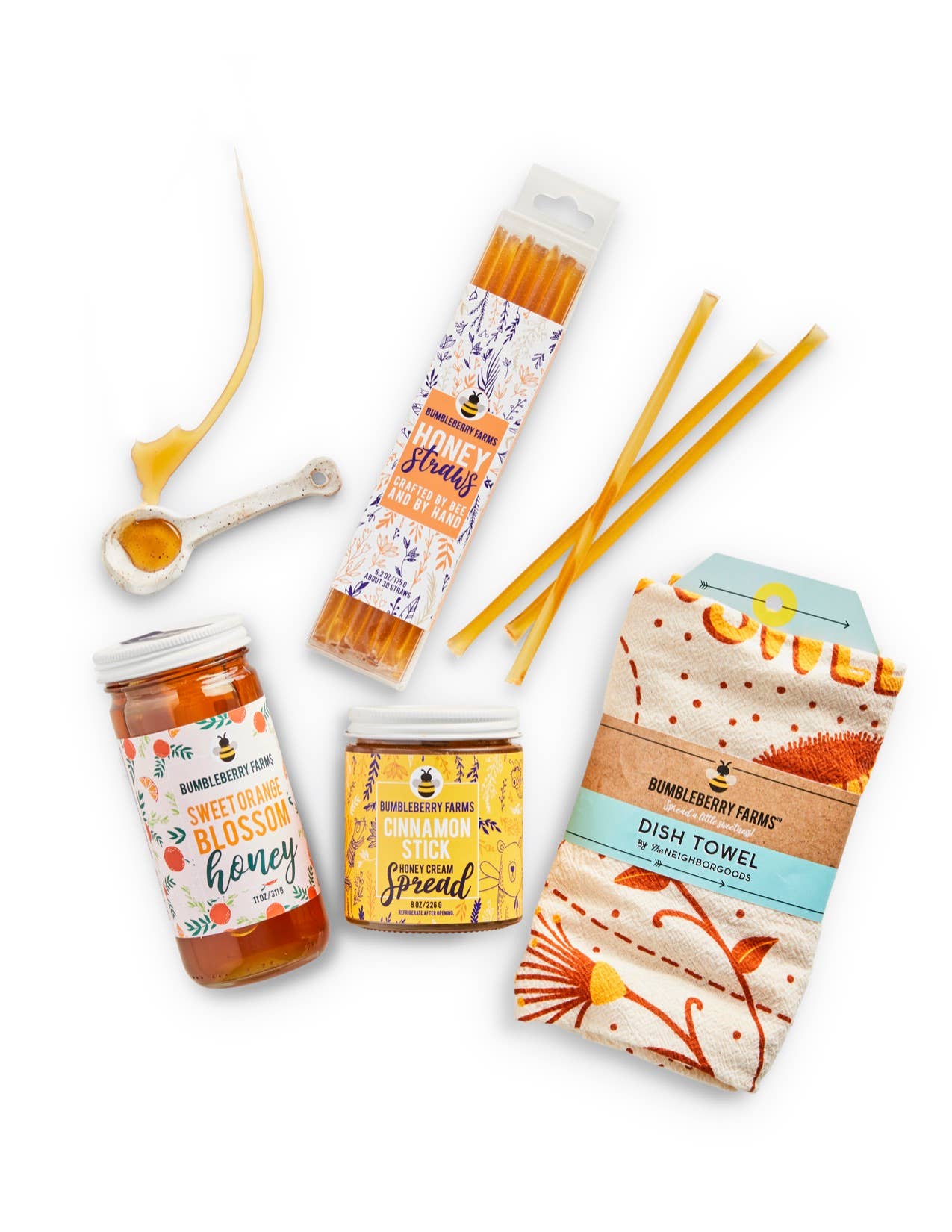 Bumbleberry Farms - Wholesale Honey - Clover Honey Straws & Sticks (32 CT)3