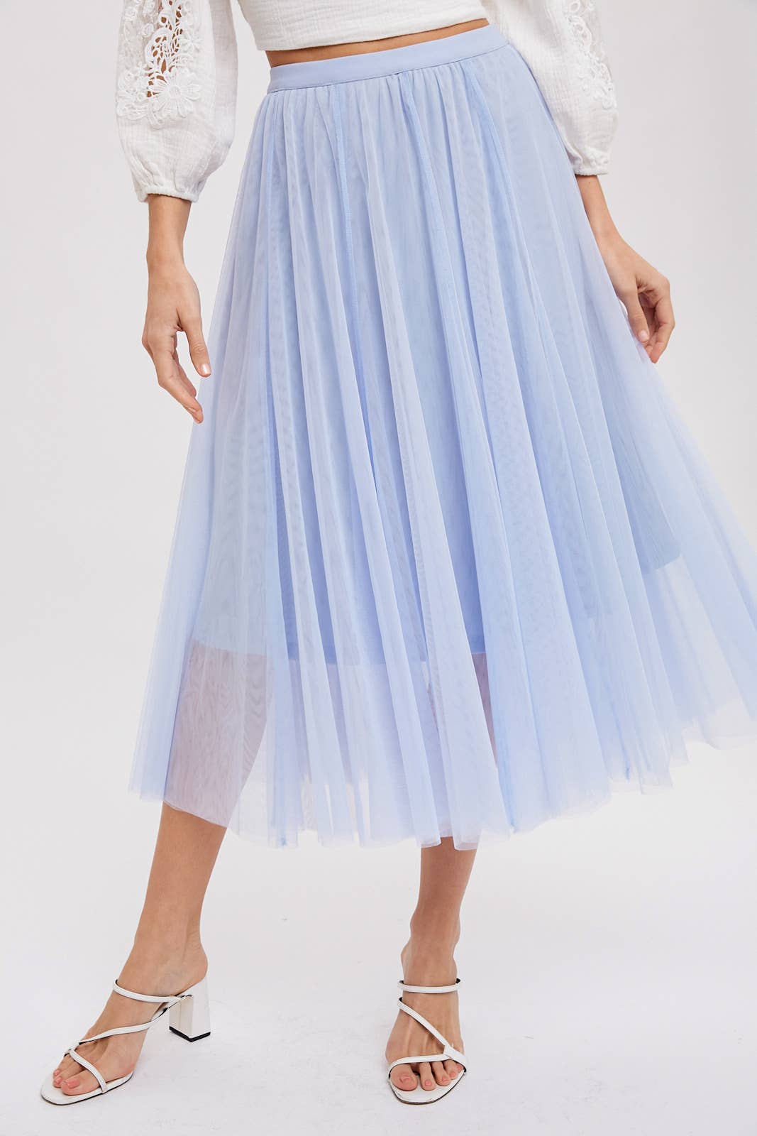 Bluivy - Wholesale Skirt - Women's - TULLE MIDI SKIRT12