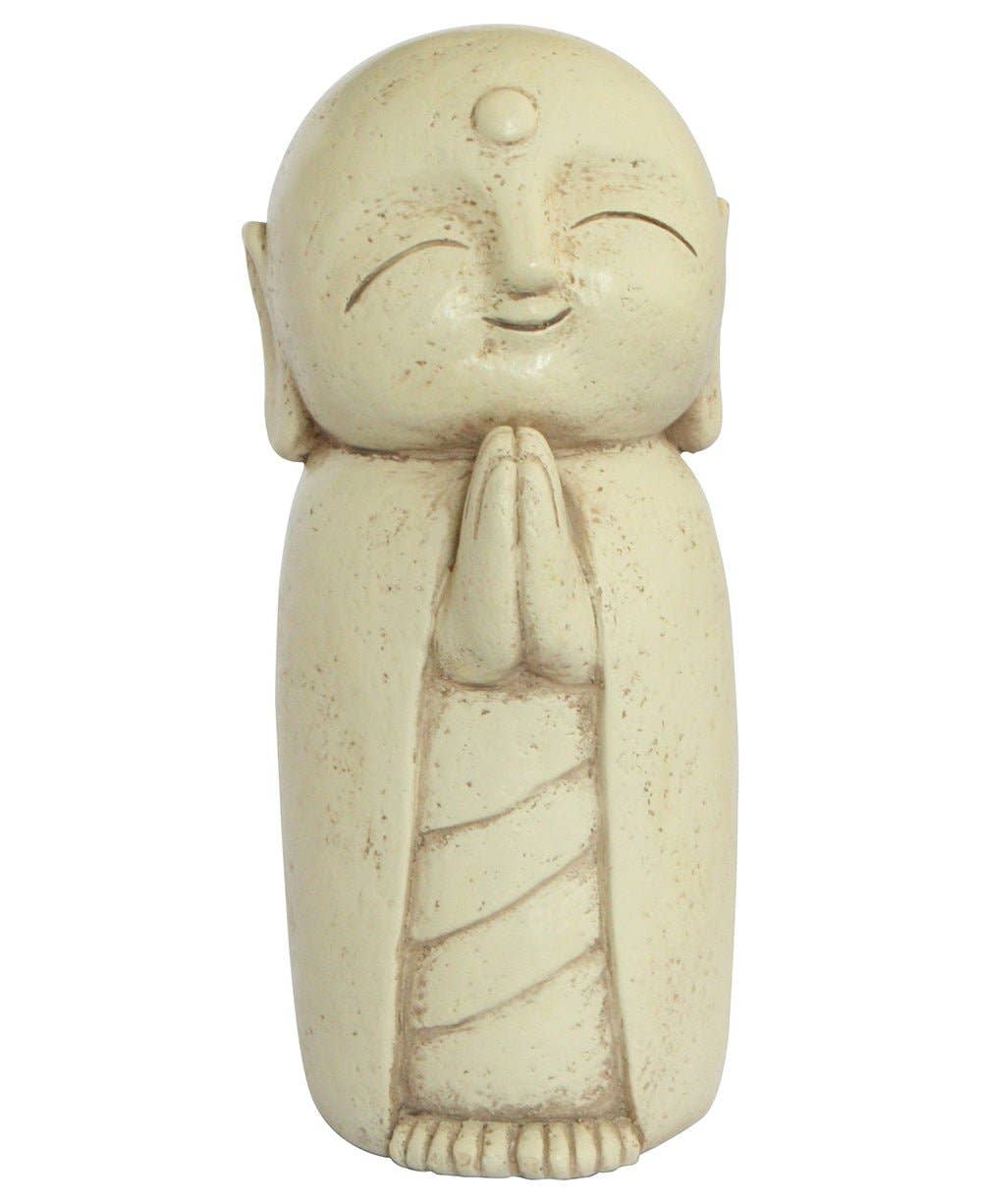 Buddha Groove - Wholesale Decorative Figurine - Peaceful Jizo Garden Statue, 8 Inches5