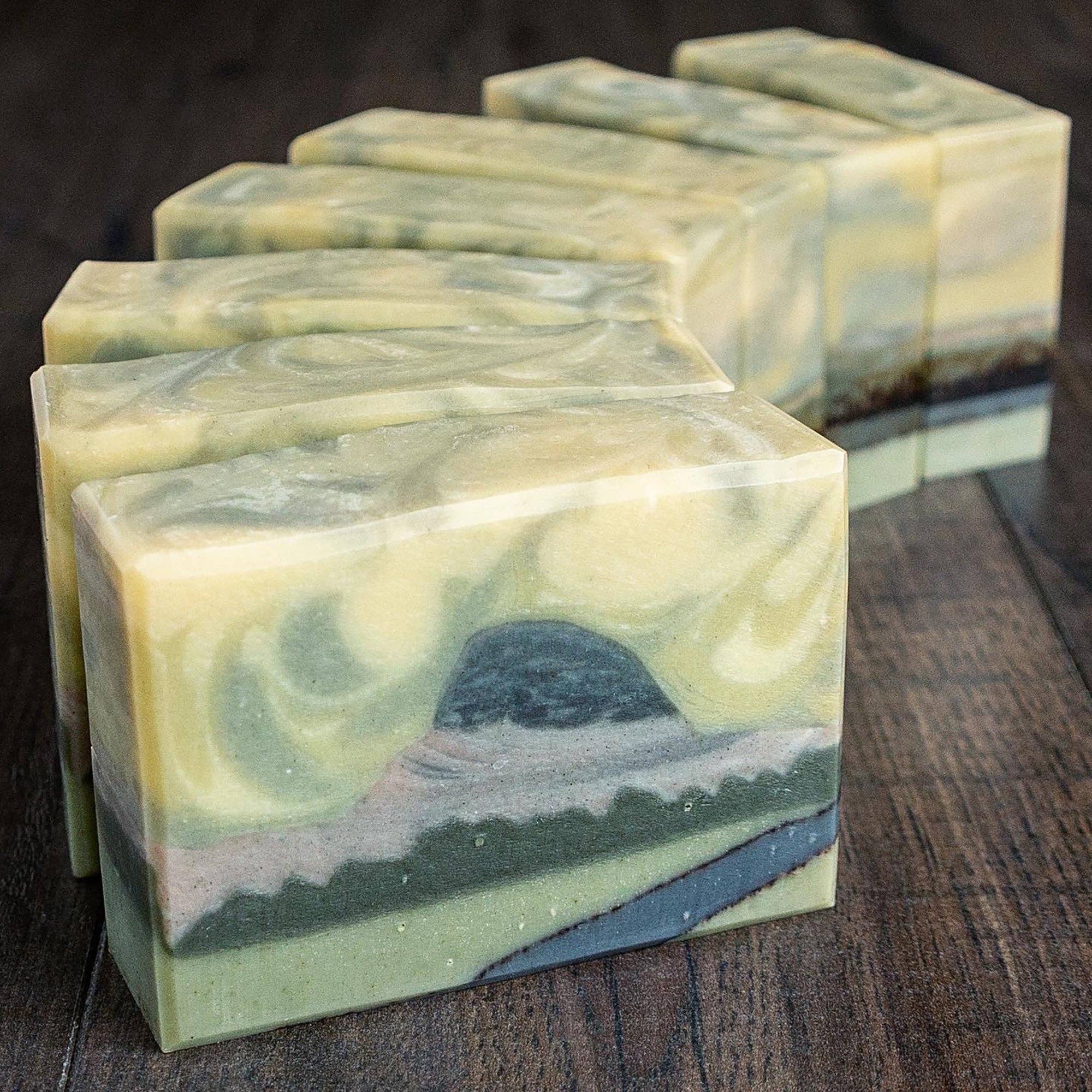 Delta Tule - Wholesale Bar Soap - Half Dome Soap // Pine Fir Needle Clove16