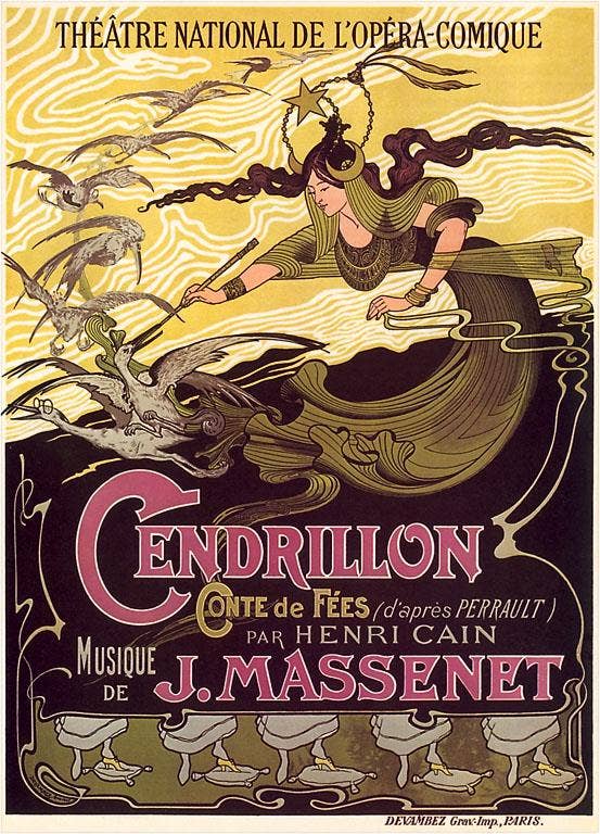 Found Image Press - Wholesale Magneet - Magnetische MS-333 Poster voor Comic Opera Cendrillon0