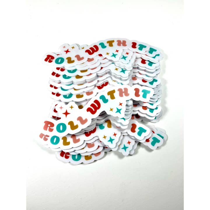Christina iDesigns - Wholesale Sticker - Roll with it sticker1