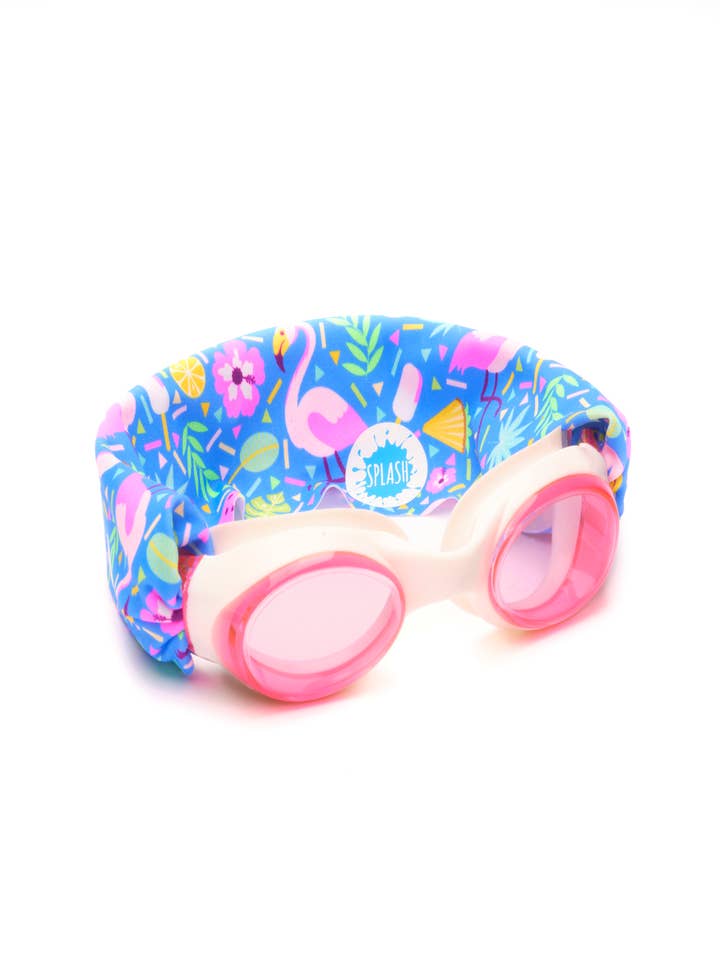 Splash Place Swim Goggles - Wholesale Swim Goggles - Kids & Baby - Flamingo Pop Swim Goggles