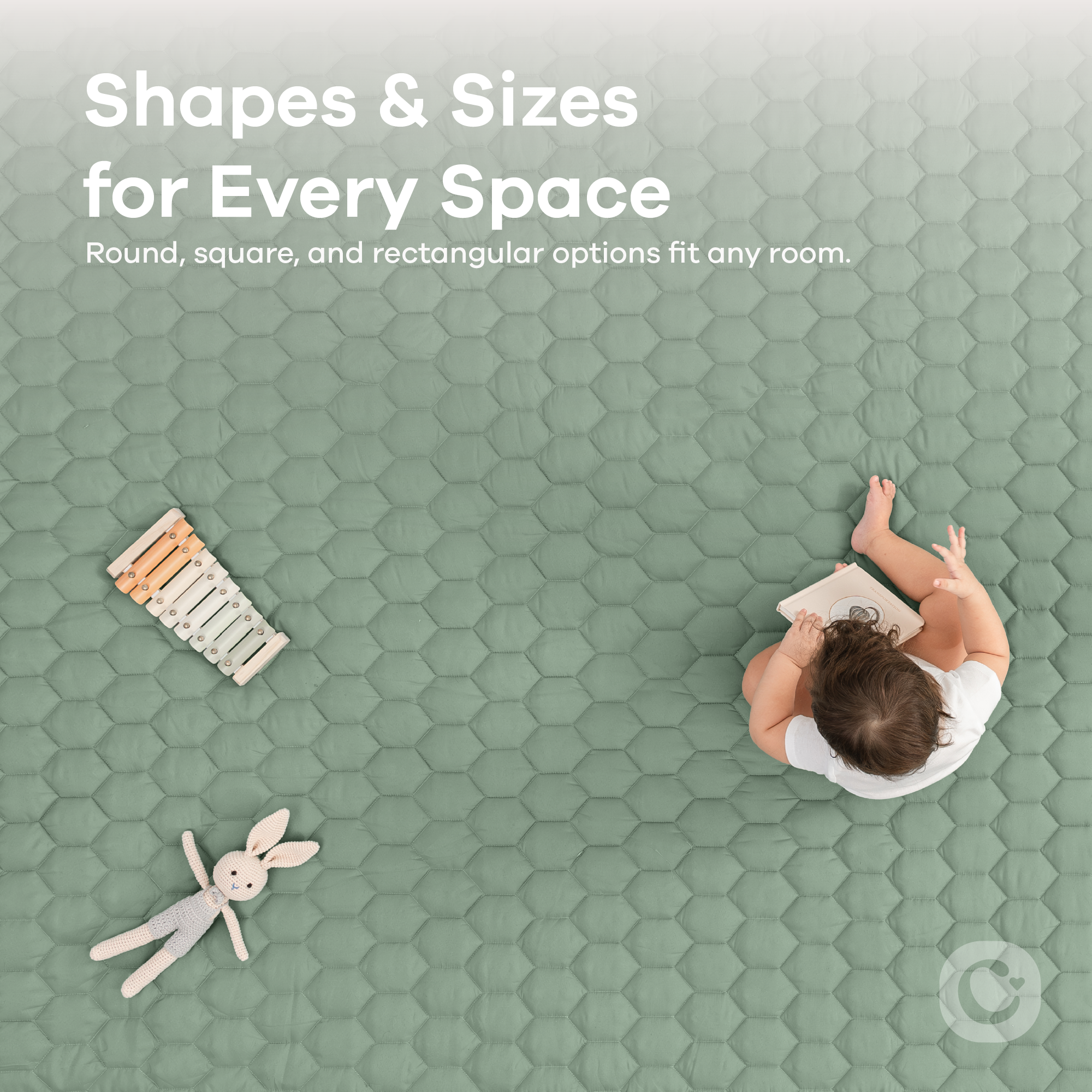 Comfy Cubs - Wholesale Play Mat - Kids & Baby - Premium Play Mat, Quilted Baby Mat for Floor by Comfy Cubs27