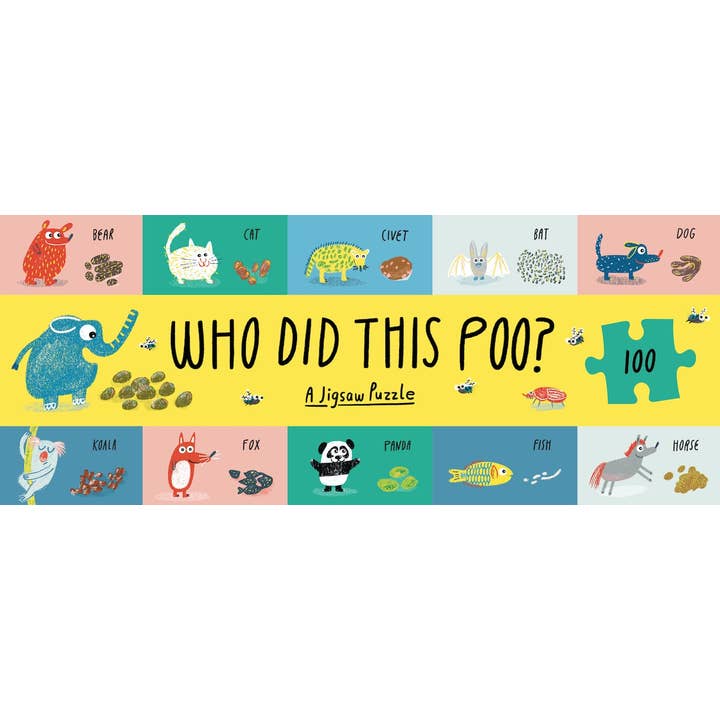 Who Did This Poo? Jigsaw Puzzle by Aidan Onn (Jigsaw) for wholesale by HACHETTE UK LTD X LAURENCE KING